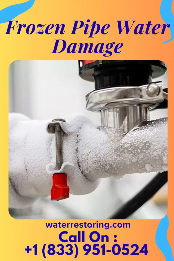 Frozen Pipe Water Damage in Hayward, WI